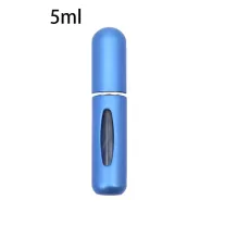   Újratölthető szórófejes parfümtartó utazáshoz 5ml matt kék