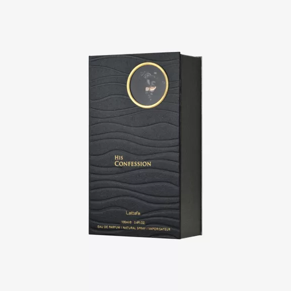 Lattafa His Confession EDP 2ml Férfi Parfüm Dekant