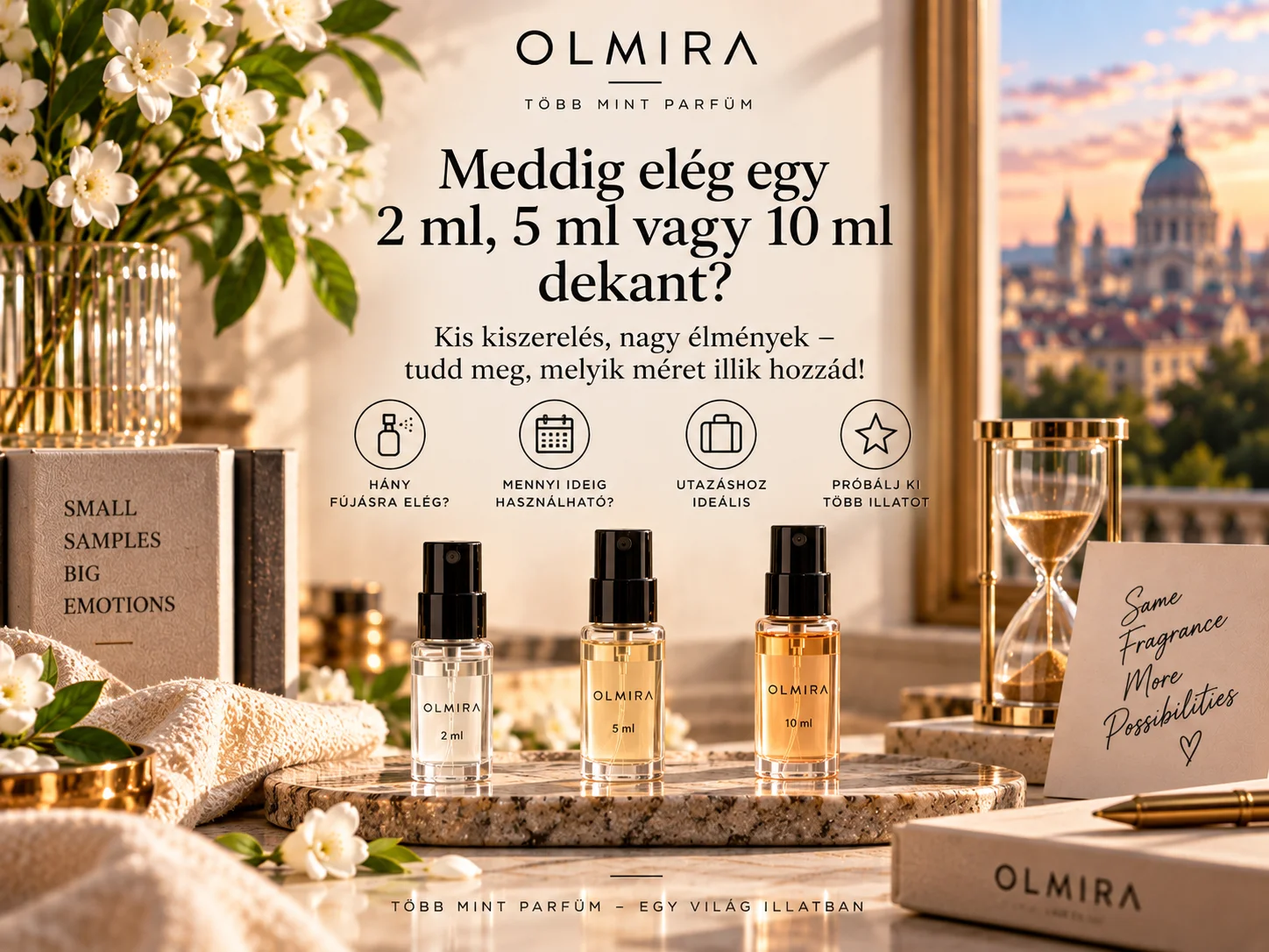 Meddig elég egy 2 ml, 5 ml vagy 10 ml dekant?
