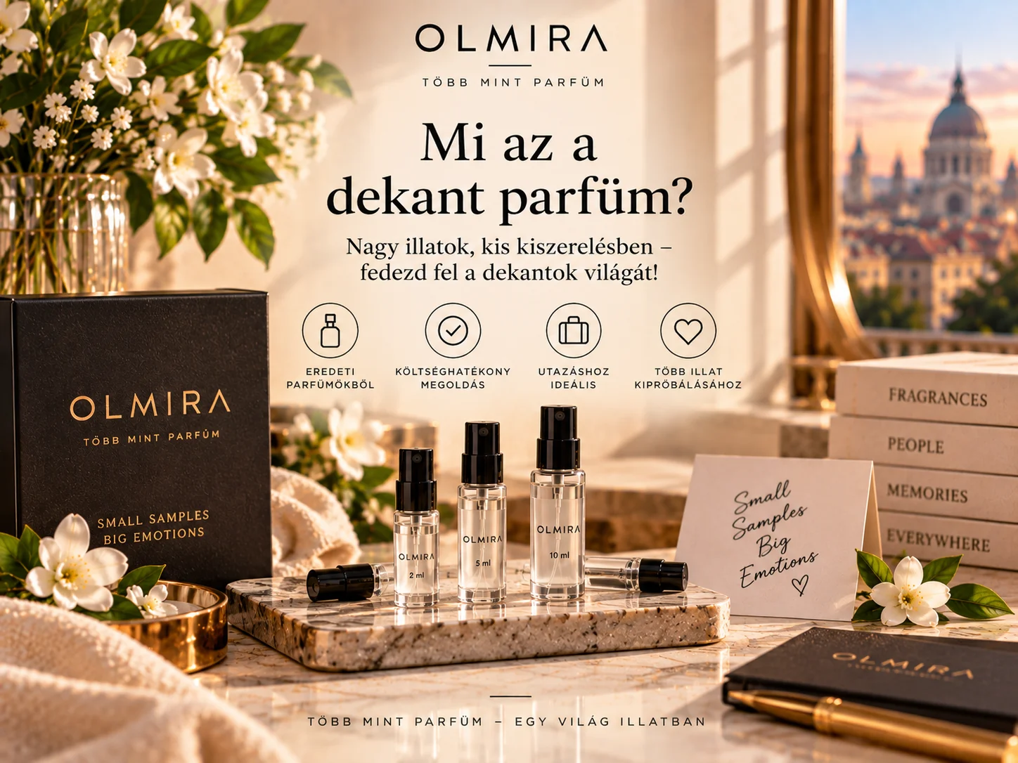 Mi az a dekant parfüm? Prémium illatok okosan