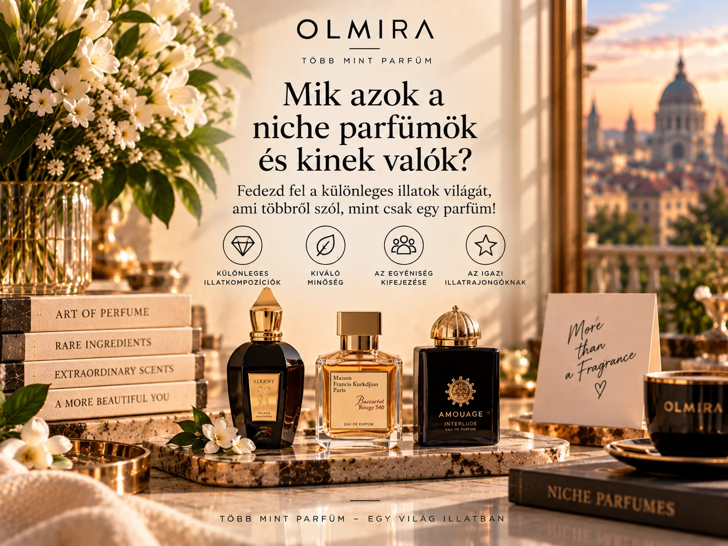 Mik azok a niche parfümök, és kinek valók?