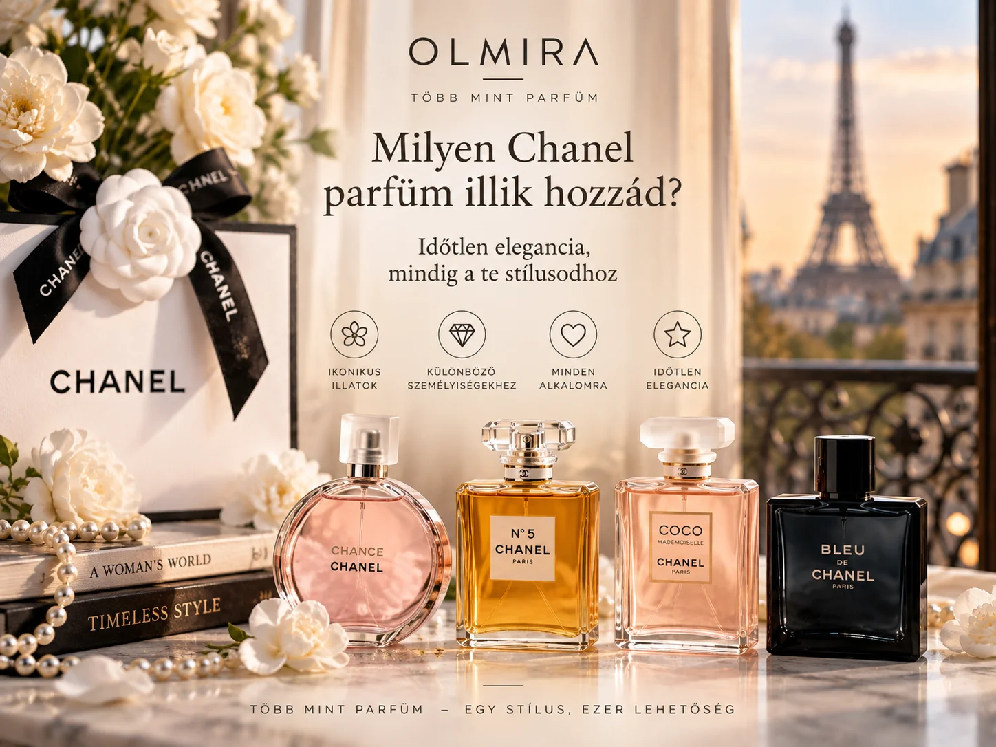 Milyen Chanel parfüm illik hozzád?