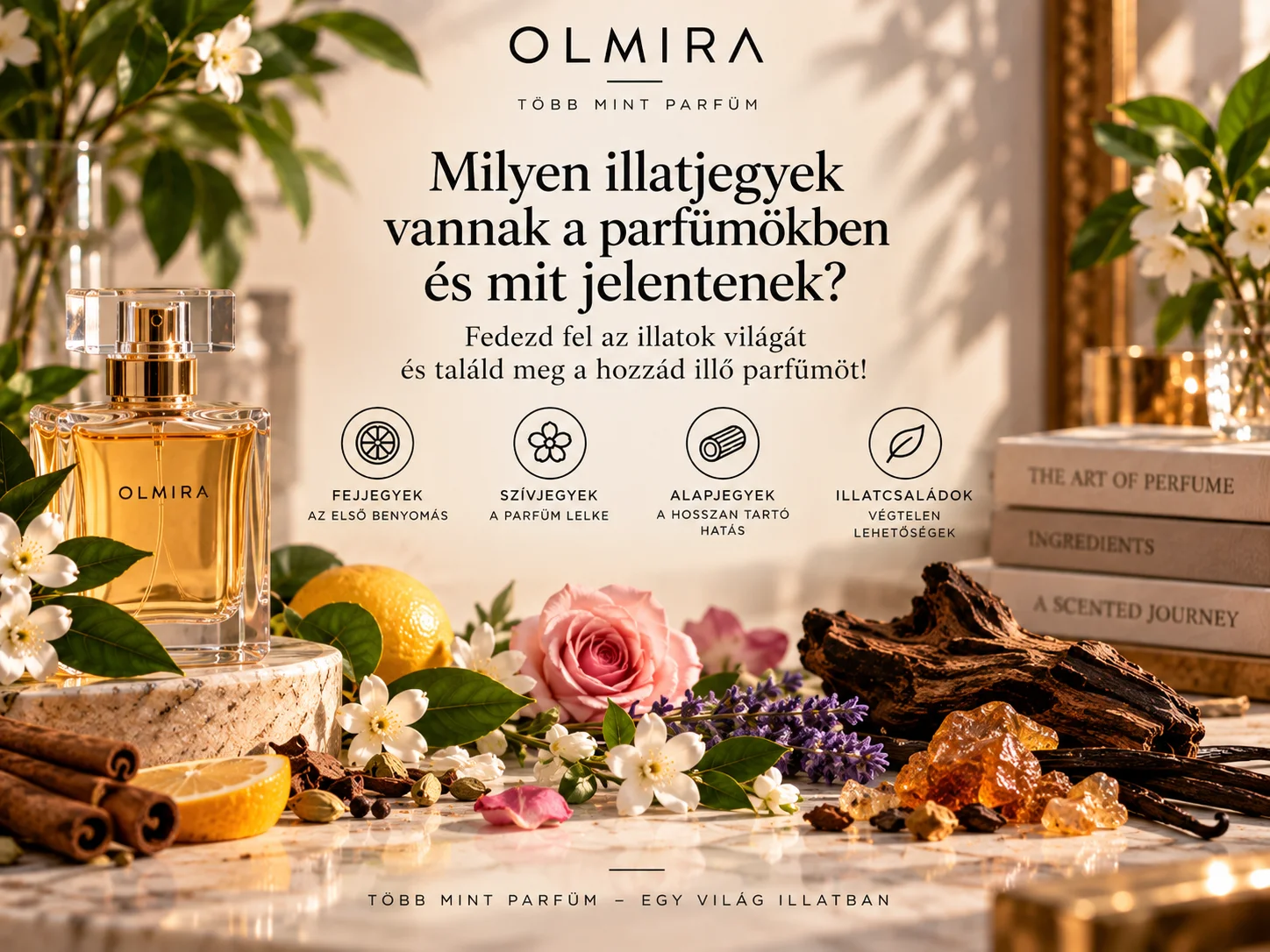 Parfüm illatjegyek: mit jelentenek?